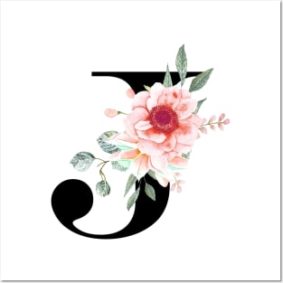 LETTER MONOGRAM J Posters and Art